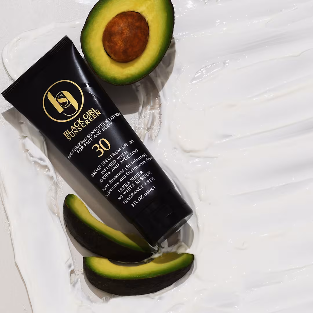 Black Girl Sunscreen  Moisturizing Sunscreen Lotion SPF 30