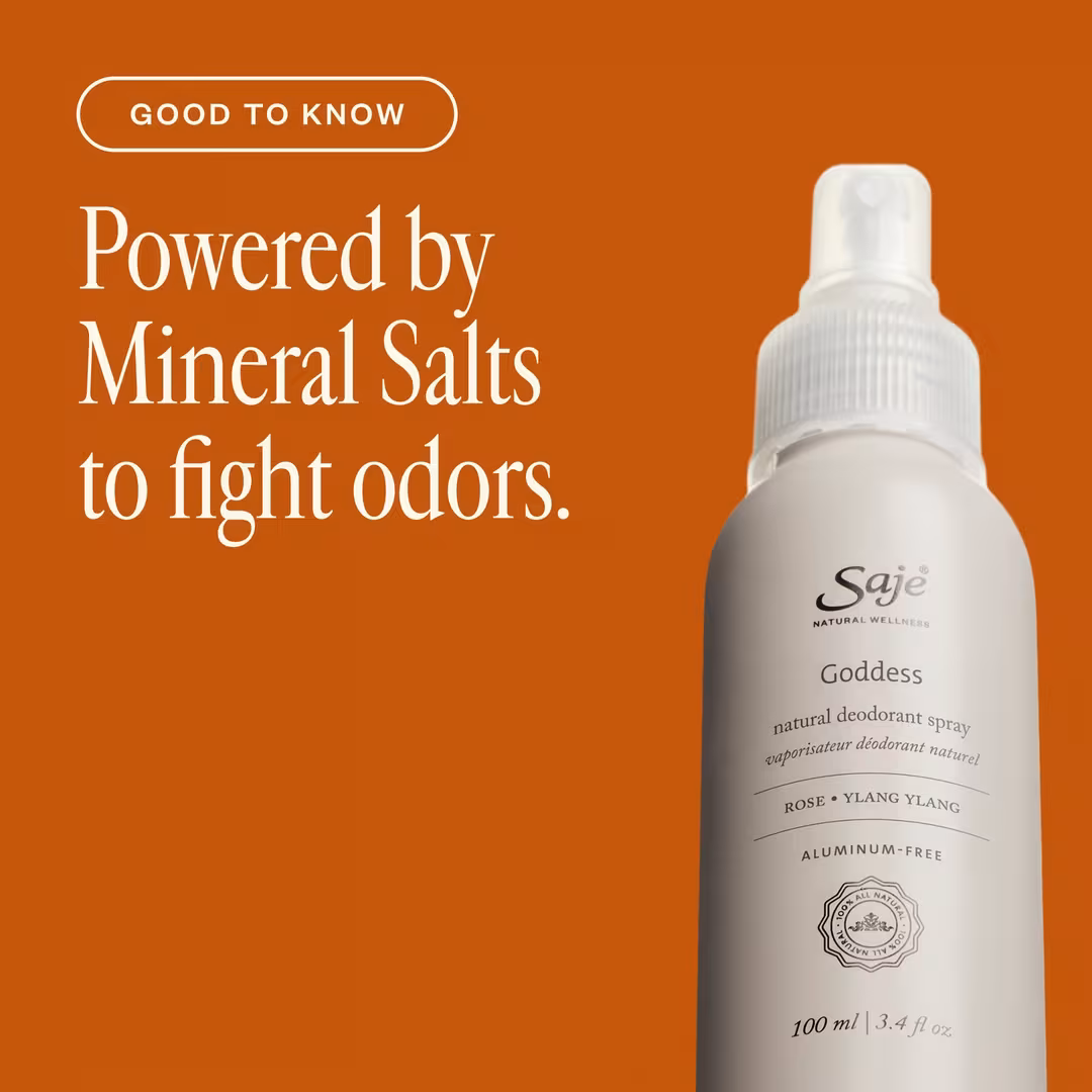 Saje Natural Wellness  Natural Deodorant Spray