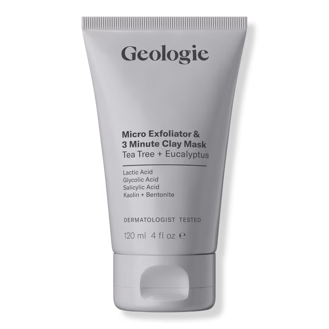 Geologie  Micro Exfoliator & 3 Minute Clay Mask