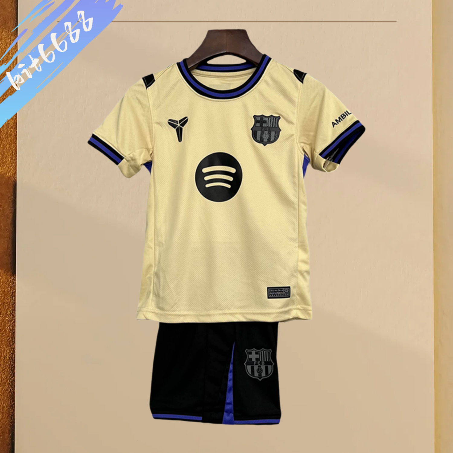 2025/2026 Barcelona Fan Away Football Shirt (Adult Kids Kit socks)