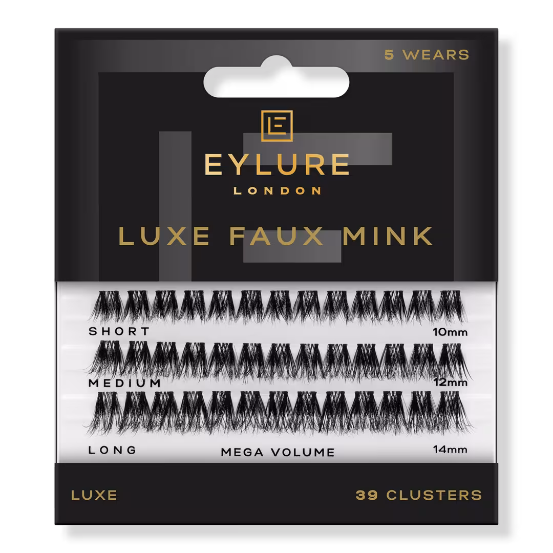 Eylure  Luxe Faux Mink Mega Volume Eyelash Clusters