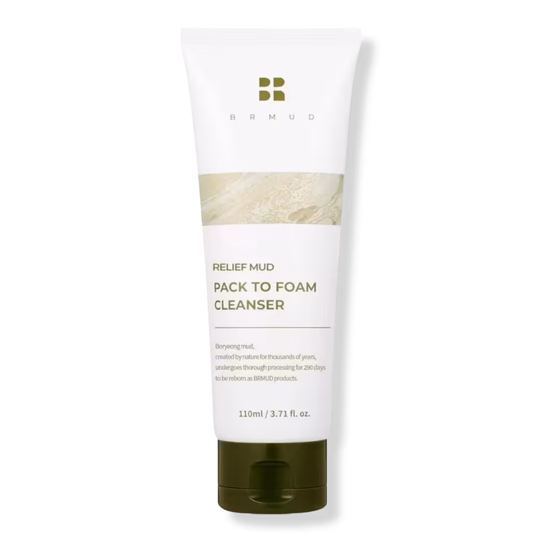BRMUD  Relief Mud Pack To Foam Cleanser