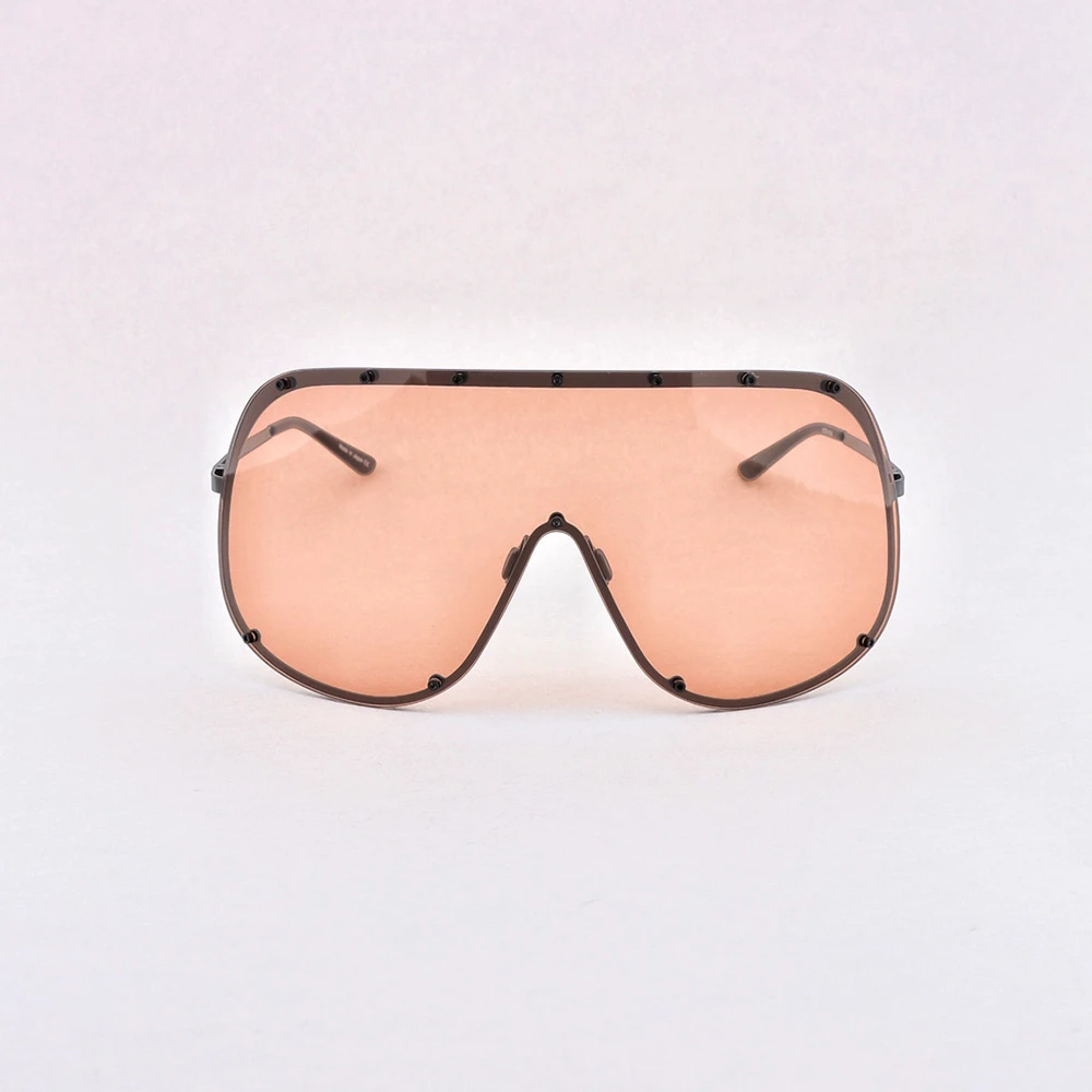 Rick Owens Metal Stud Sunglasses(Black /Grey /Pink /Yellow)