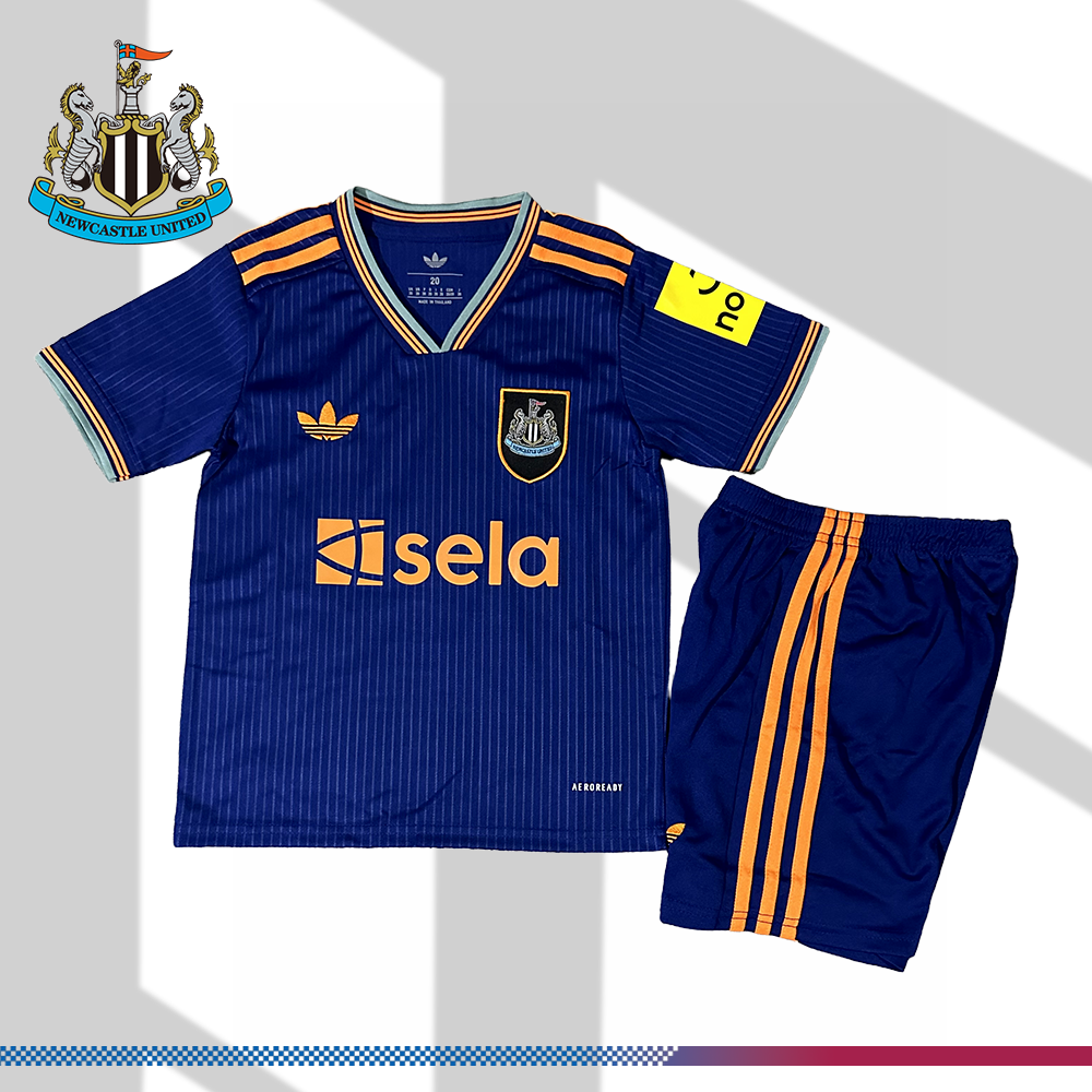2025/2026 Newcastle United third Football Shirt （Kids Kit socks）