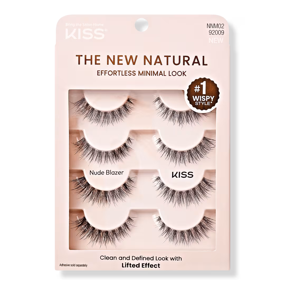 Kiss  The New Natural Lash Multipack