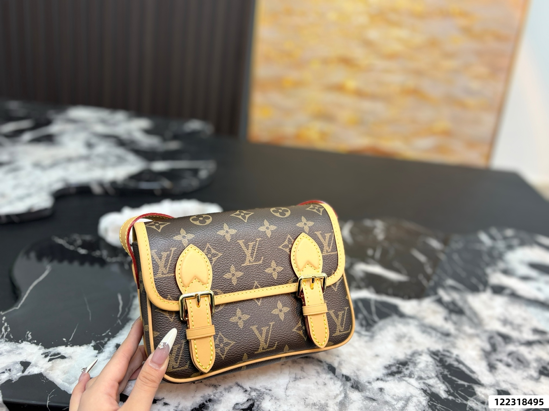 LV Satchel Wearable Wallet Bags