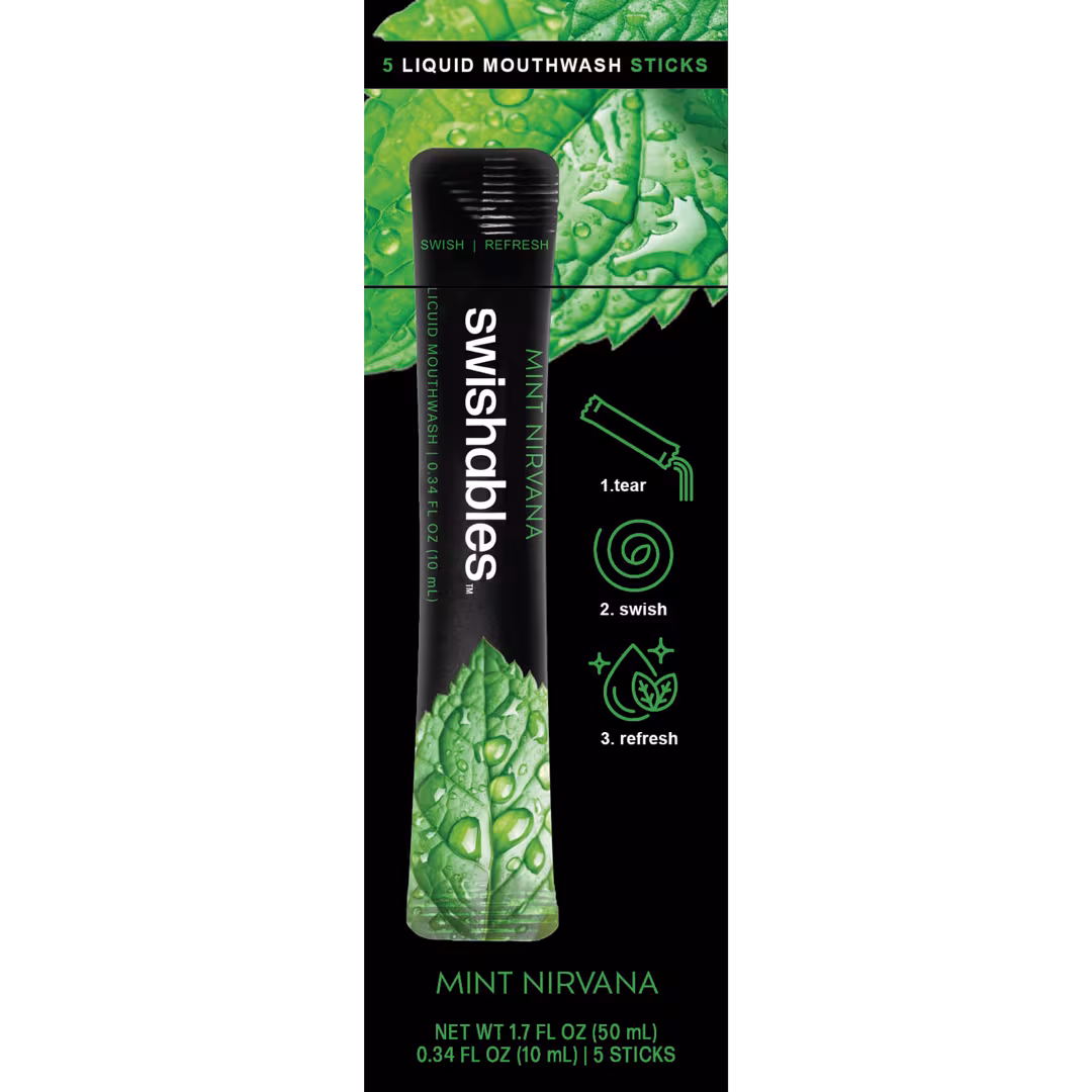Swishables  Mint Nirvana Liquid Mouthwash