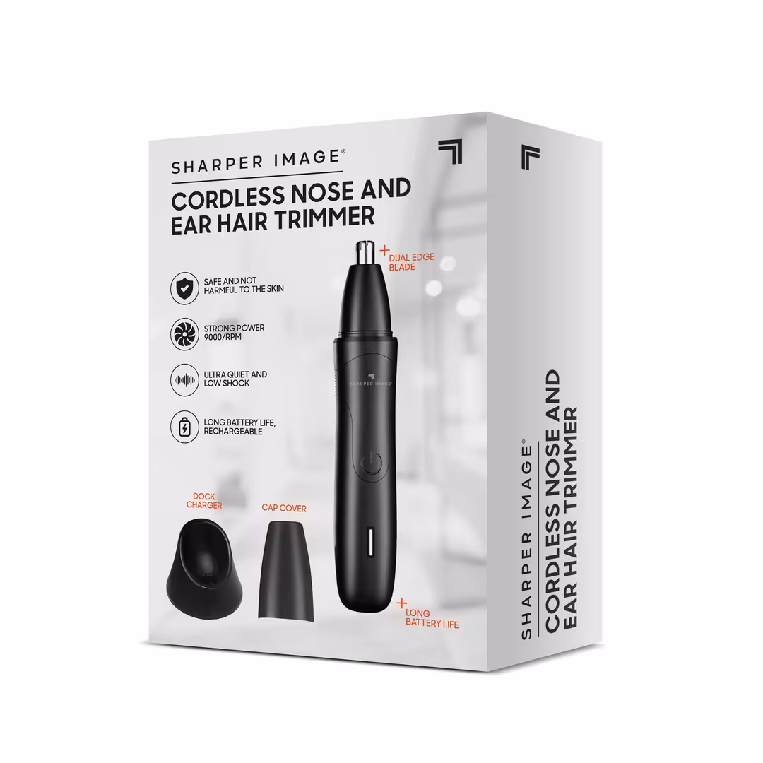 Sharper Image  Cordless Nose and Ear Hair Trimmer