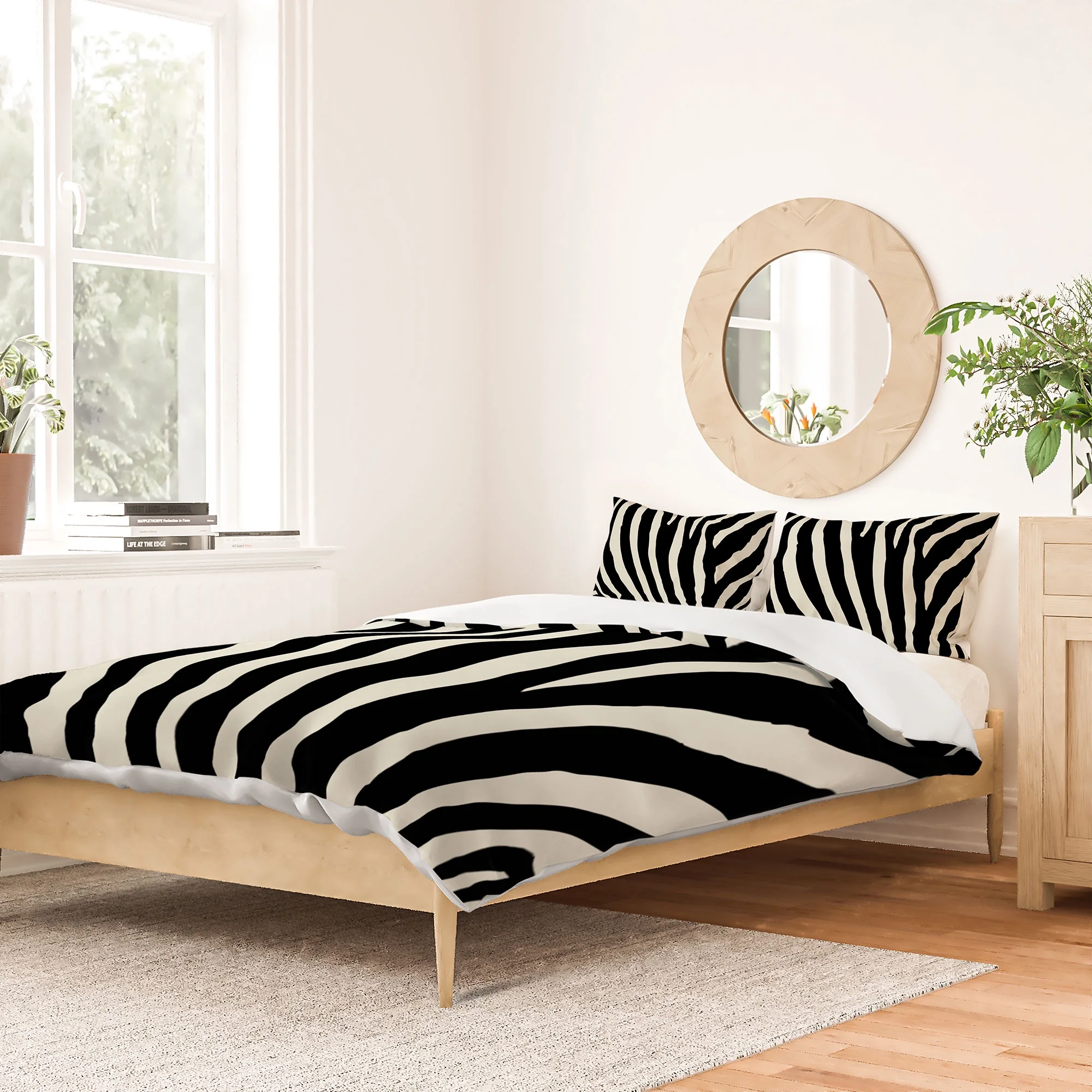 Society6 Ninola Design Tuscany Olive Green Leaves Duvet Cover Cotton Full