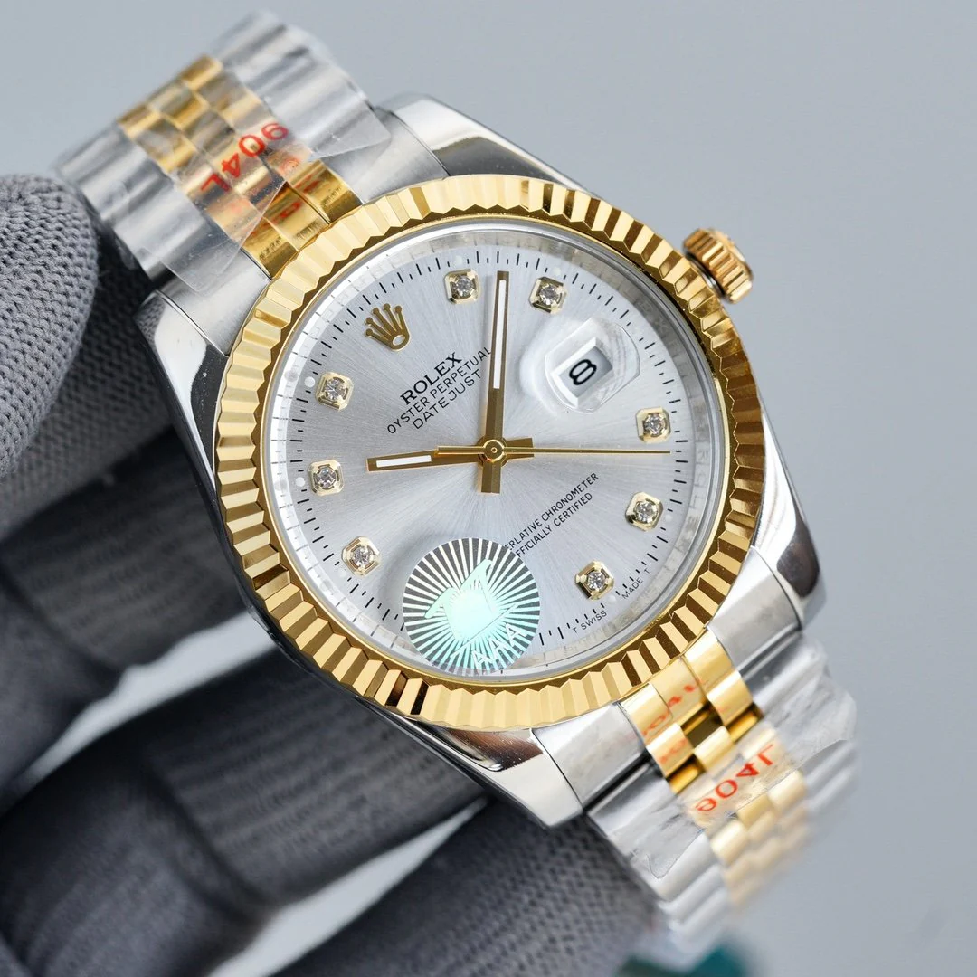 Rolex Watch DATEJUST 41MM TWO-TONE GREY DIAL JUBILEE BRACELET Watch