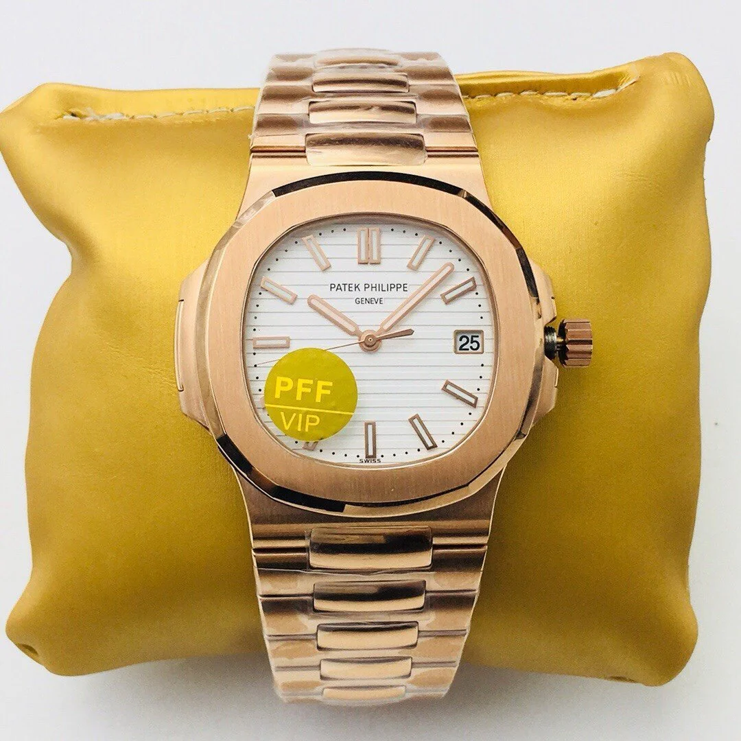 PATEK Watch NAUTILUS 5711 ROSE GOLD WHITE DIAL