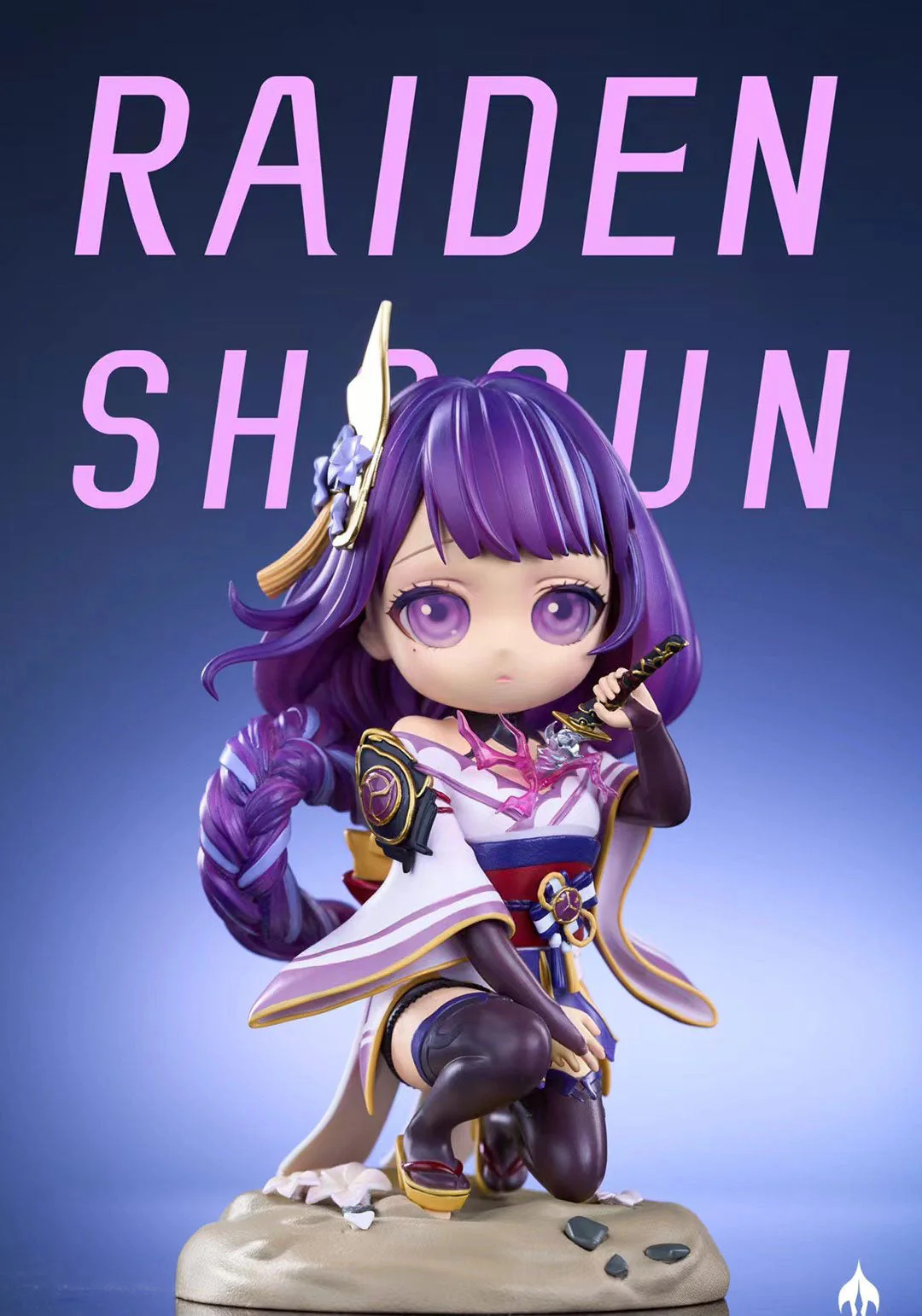 Ninety Seven Studio - Q Genshin Impact Raiden Shogun | Q版 原神 奶香雷霆