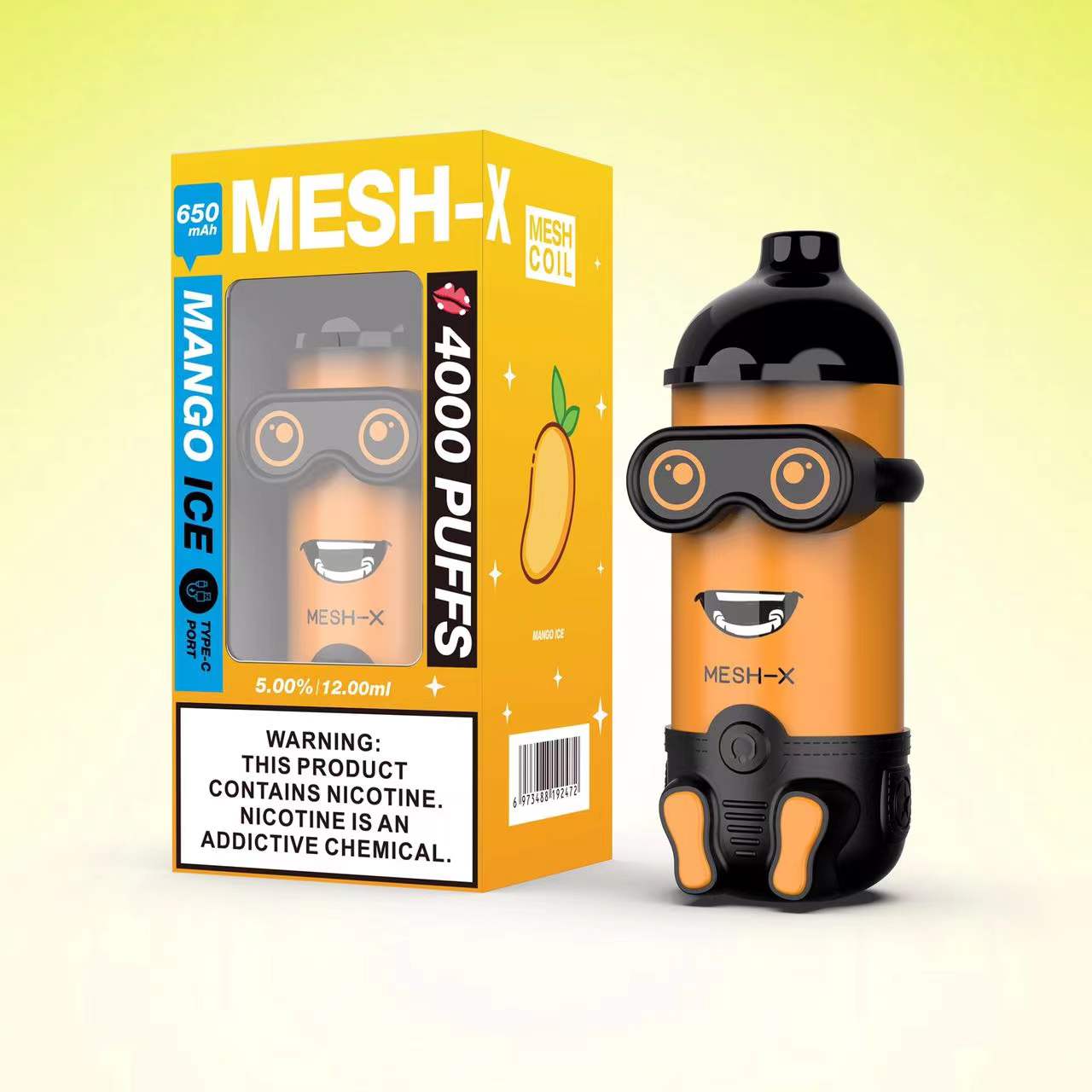 MESH-X Rechargeable Disposable Vapes