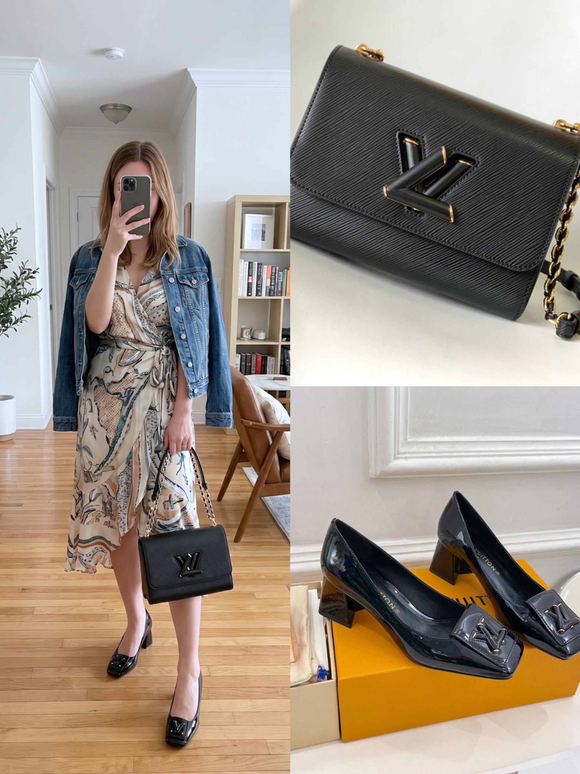 LV Shoes & Bag Set