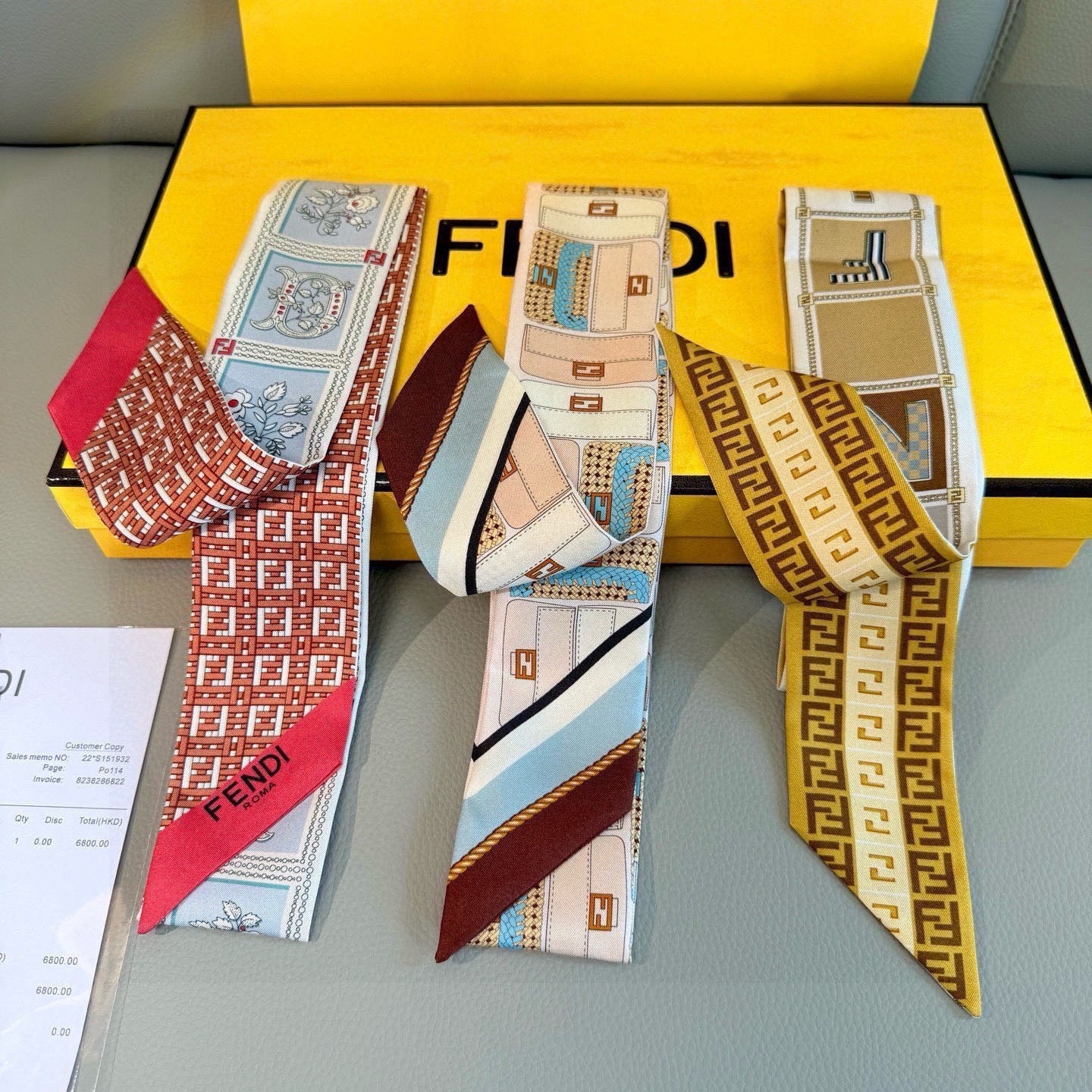 Fendi Silk Scarf