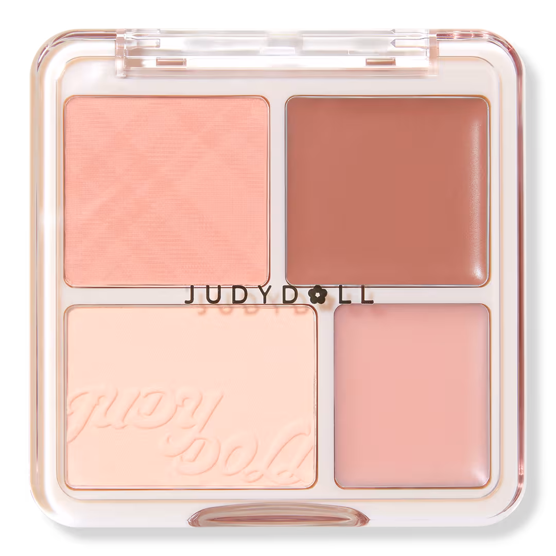 JudyDoll  2 in 1 Blush Highlight Palette