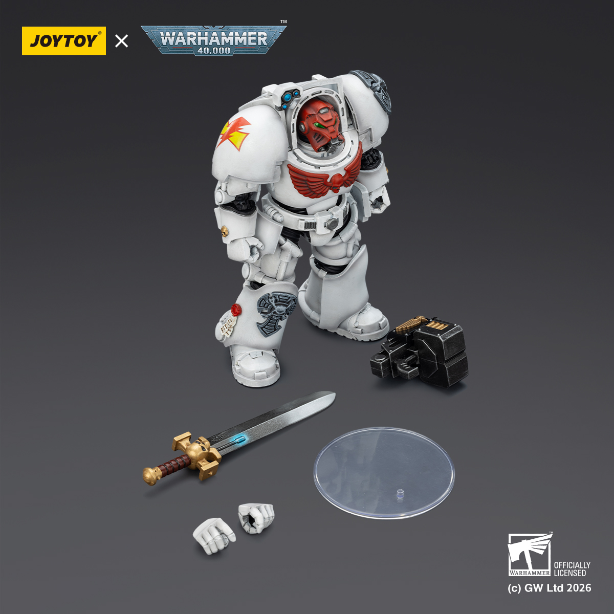 JOYTOY Warhammer 40k 1: 18 White Scars Terminators - JOYTOY WORLD