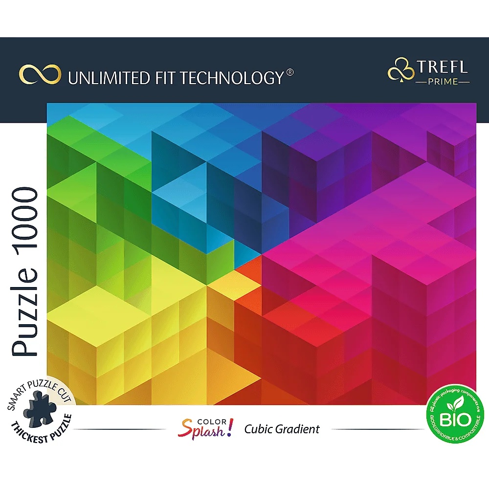 Puzzle Prime 1000 El. Cubic Gradient