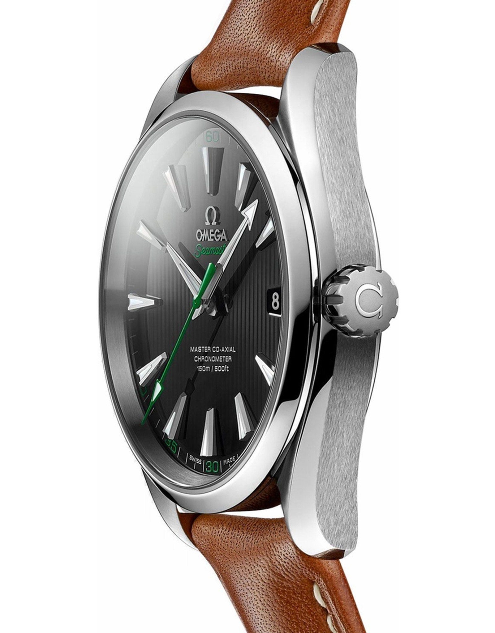 Replica Omega Seamaster Polished Stainless Steel Bezel 231.12.42.21.01.003 41.5MM
