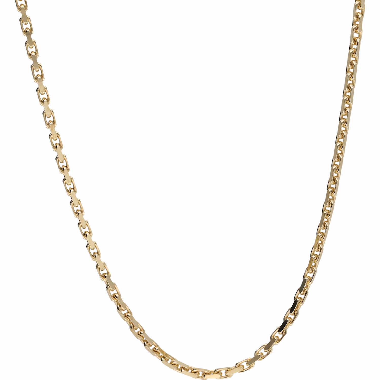 Kette Ankerkette, massiv, Gold 585
