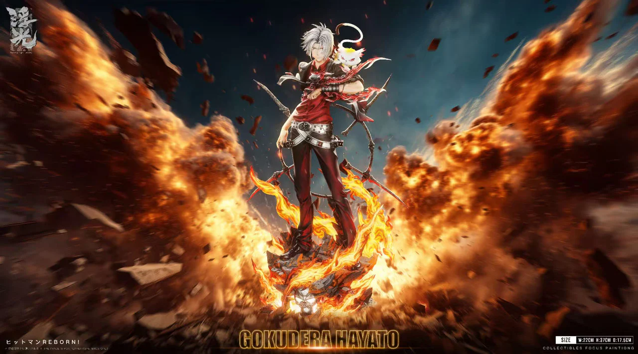 Katekyo Hitman Reborn! - Gokudera Hayato | 1:6 Resin Statue | by Floating light Studio