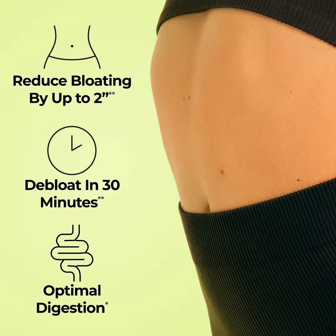 Hum Nutrition  Flatter Me Digestive Enzymes for Fast Bloating Relief
