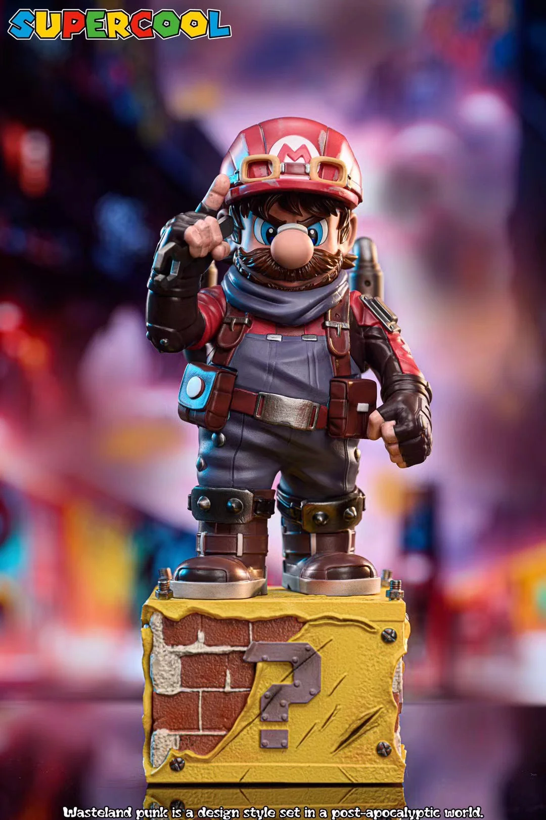 Supercool Studio - Cyberpunk Super Plumber Mario | 赛博朋克超级水管工 马里奥