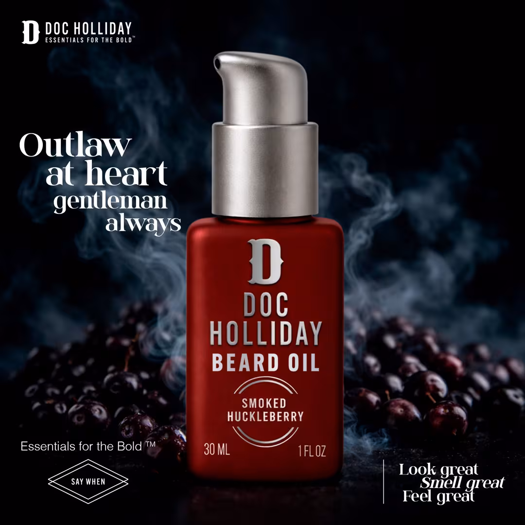 Doc Holliday  Calm + Controlled Beard Oil
