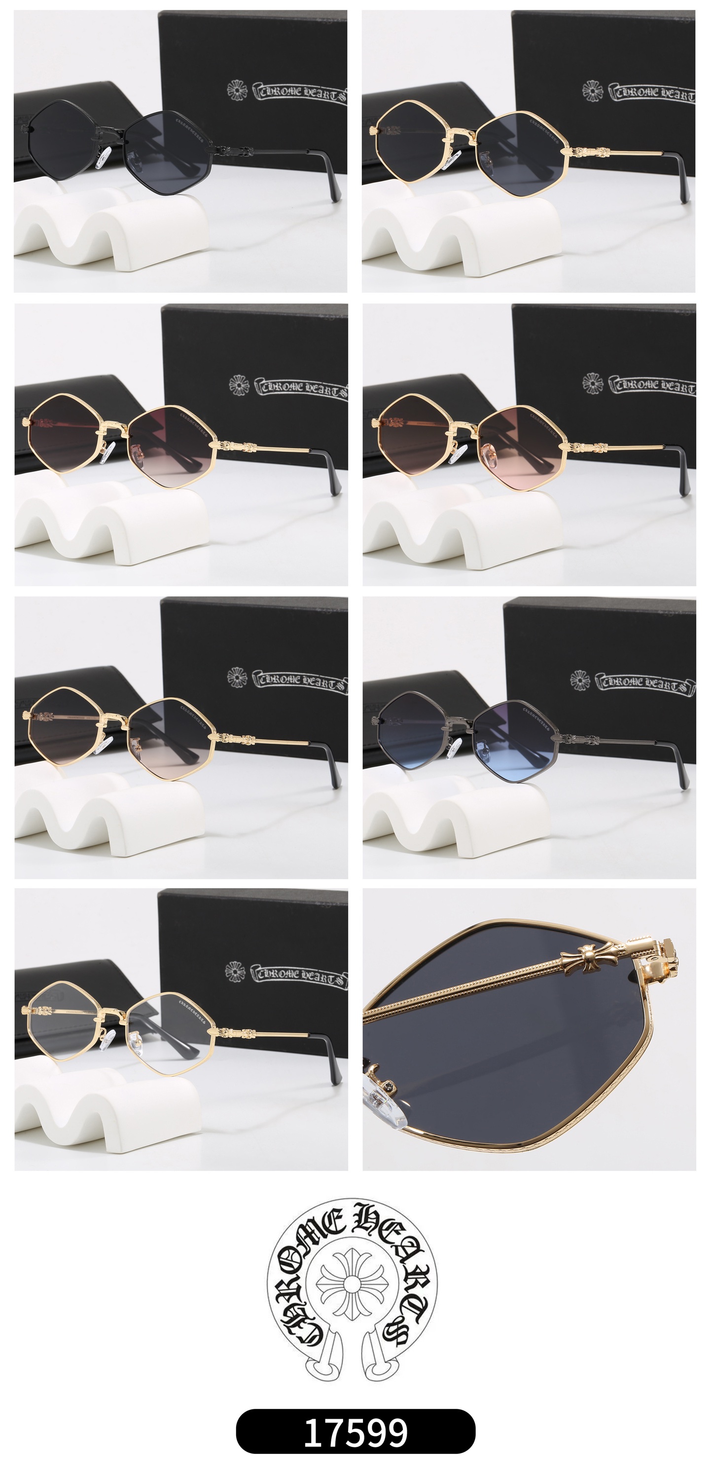 Chrome Hearts Fashionable Sunglasses