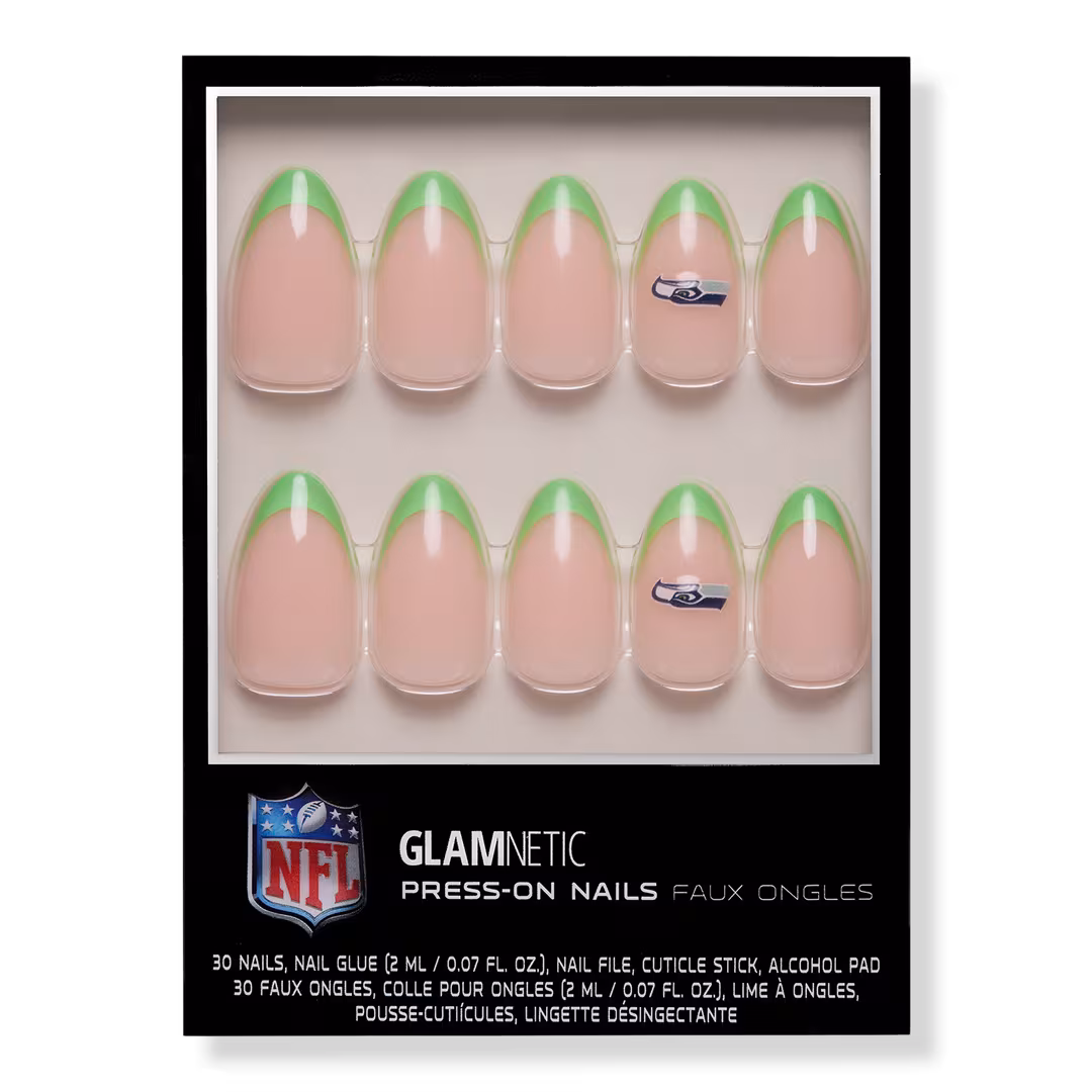 Glamnetic x Fanatics Nail  Seattle Seahawks Press-On Nails