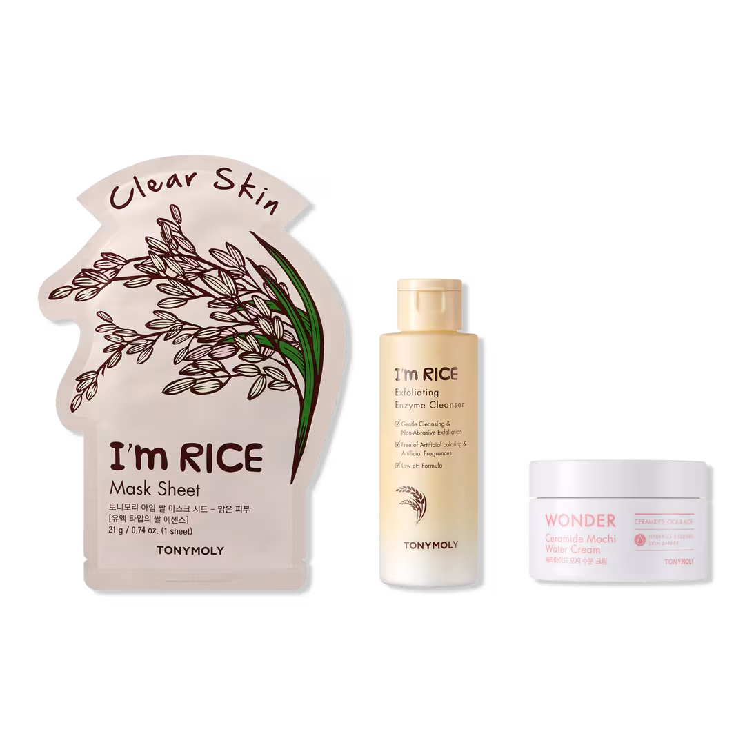 TONYMOLY  Skin Clarifying Rice Wonder Travel Trio