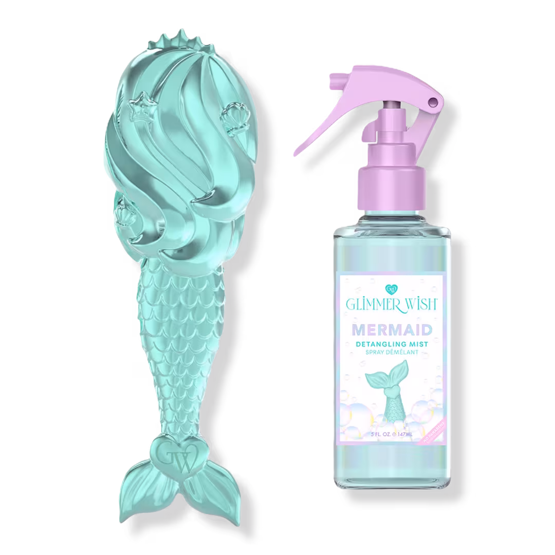 Glimmer Wish  Mermaid Hair Detangling Kit