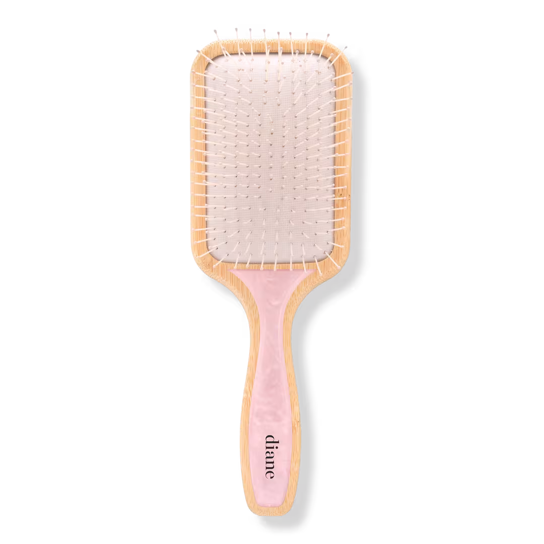 Diane  Pink Marble Detangle Brush