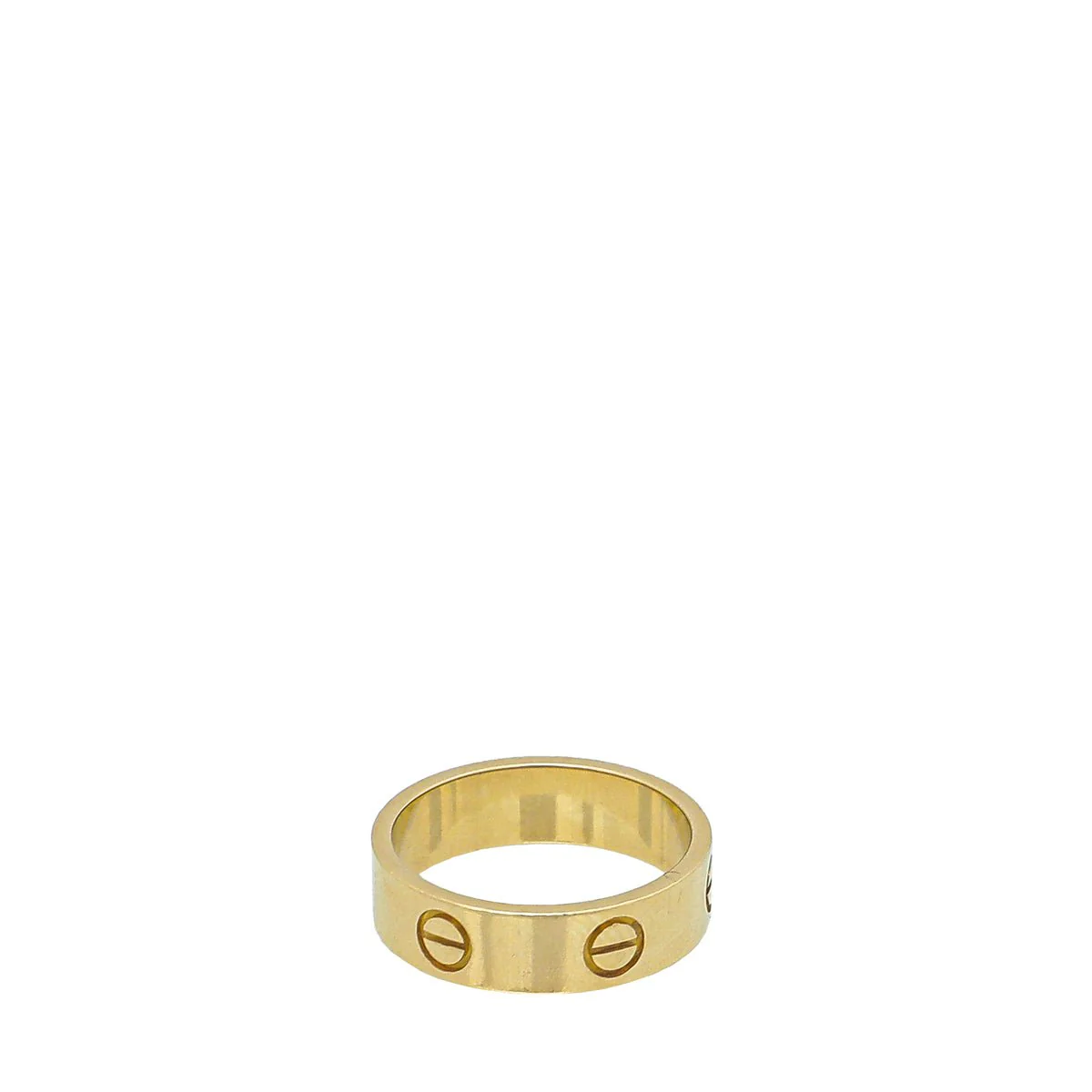 Cartier 18K Yellow Gold Love Ring 55