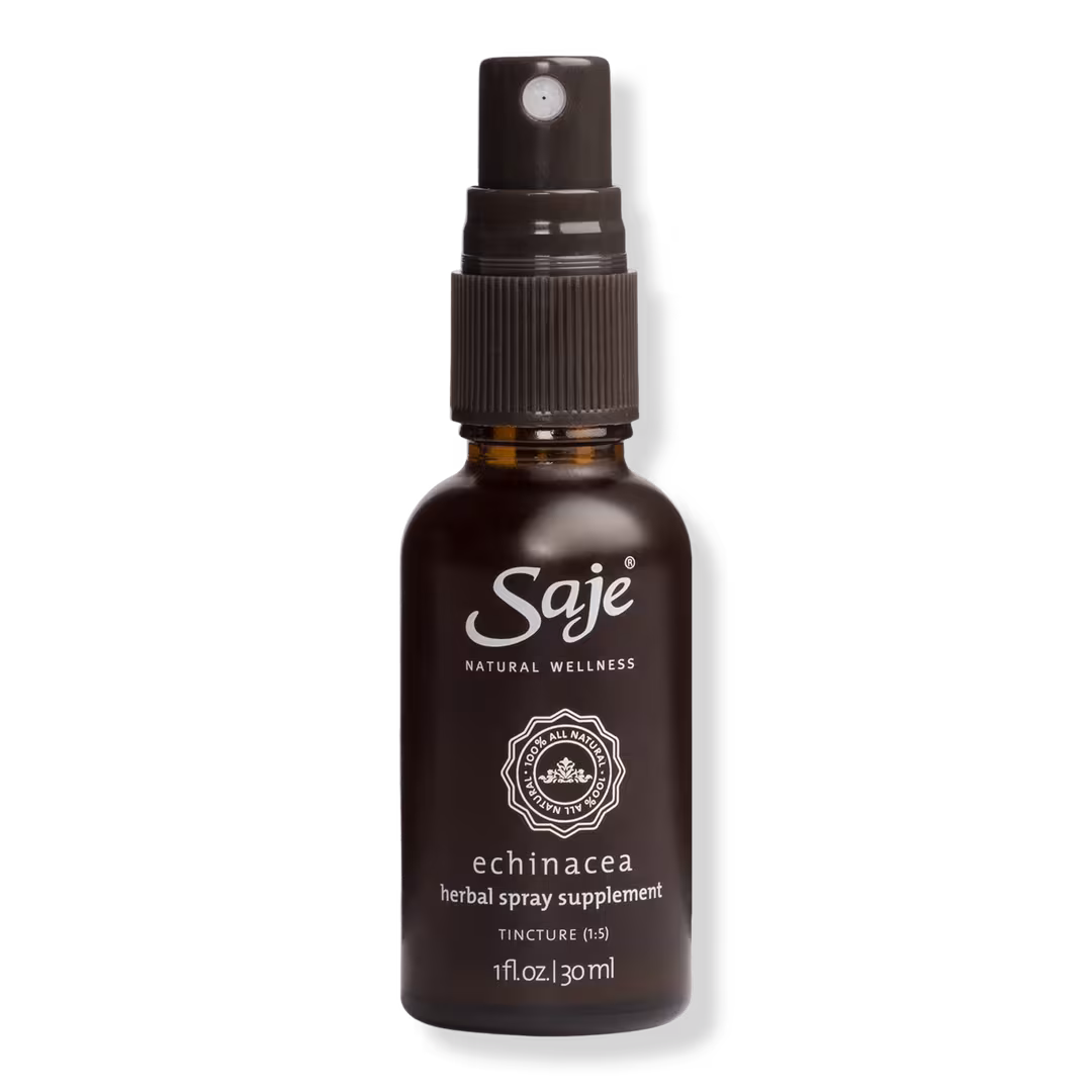 Saje Natural Wellness  Echinacea Herbal Spray Supplement
