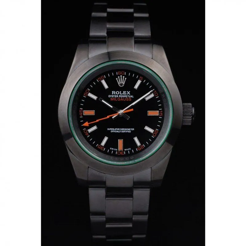 Rolex Milgauss Pro-Hunter Tinted Green Saphire Black Dial PRL05090290