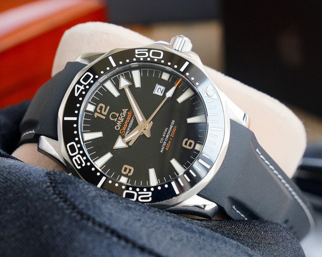 Omega Watch SEAMASTER PLANET OCEAN 600M RUBBER STRAP