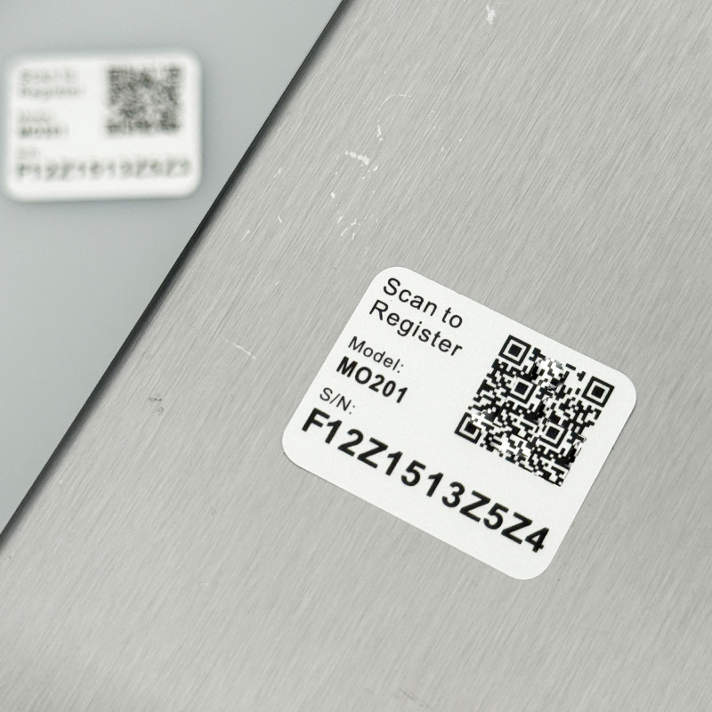 QR code stickers with unique codes, variable labels, serial numbers, sequential codes, waterproof and oil-proof QR code label stickers