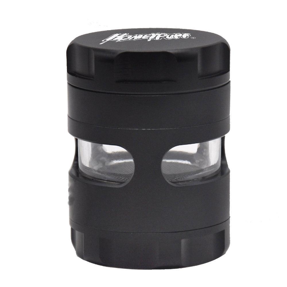 Window Aluminum Alloy Weed Grinder 4 Layer
