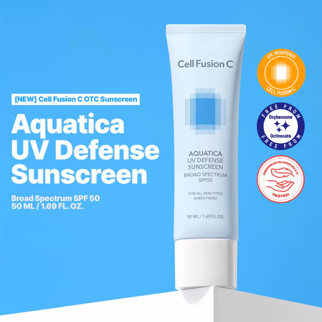 Cell Fusion C  Aquatica UV Defense Sunscreen SPF 50