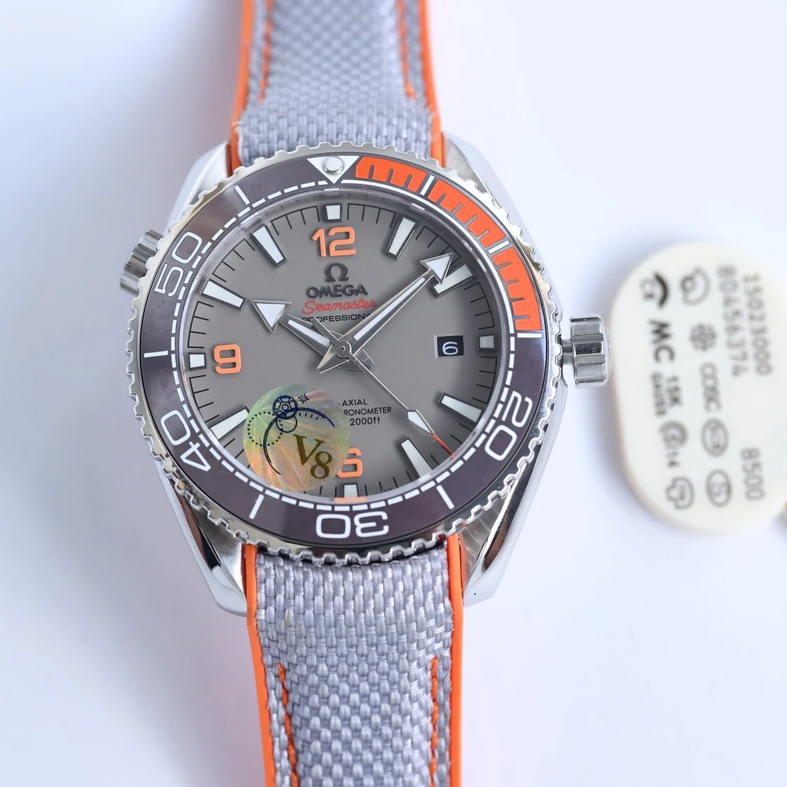 Omega Watch SEAMASTER PLANET OCEAN 600 STEEL CASE GREY DIAL