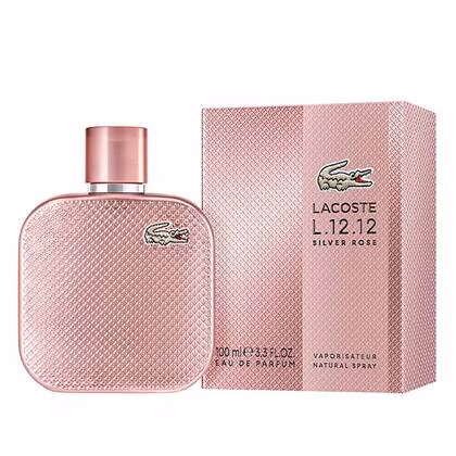 Lacoste L.12.12 Silver Rose Eau de Parfum Spray 50ML