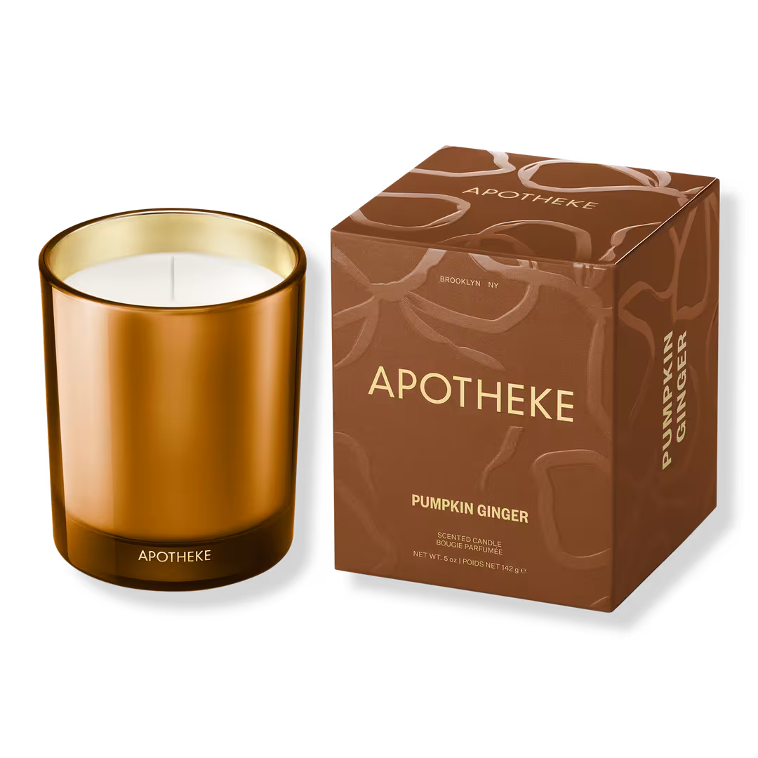 APOTHEKE  Pumpkin Ginger Scented Candle