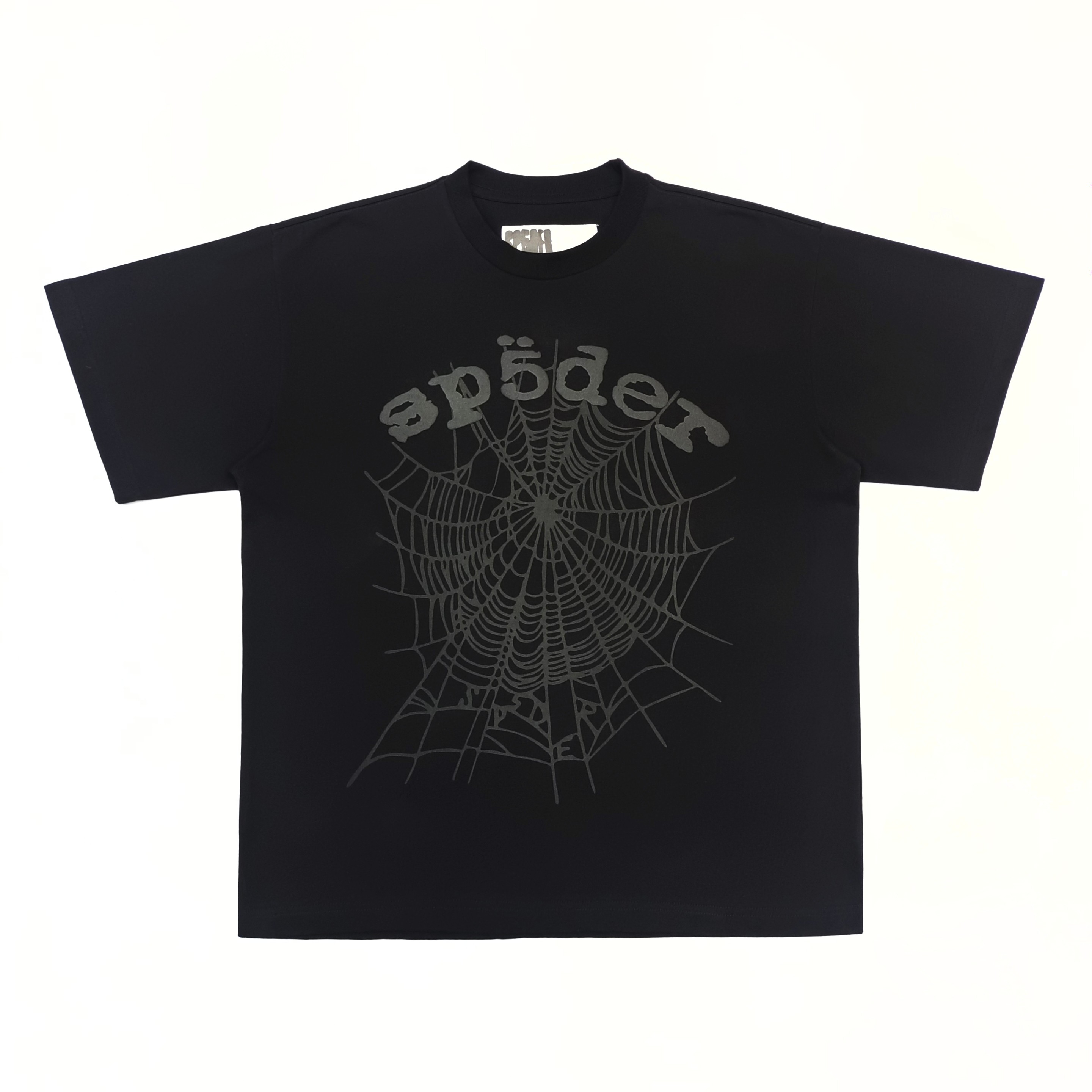 1:1  SP black text, black mesh, black T-shirt