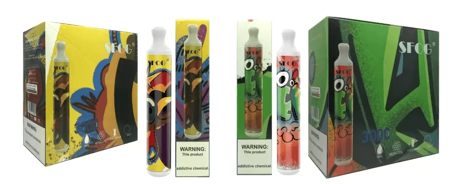 SFOG Disposable Vape Pen 3000 Puffs