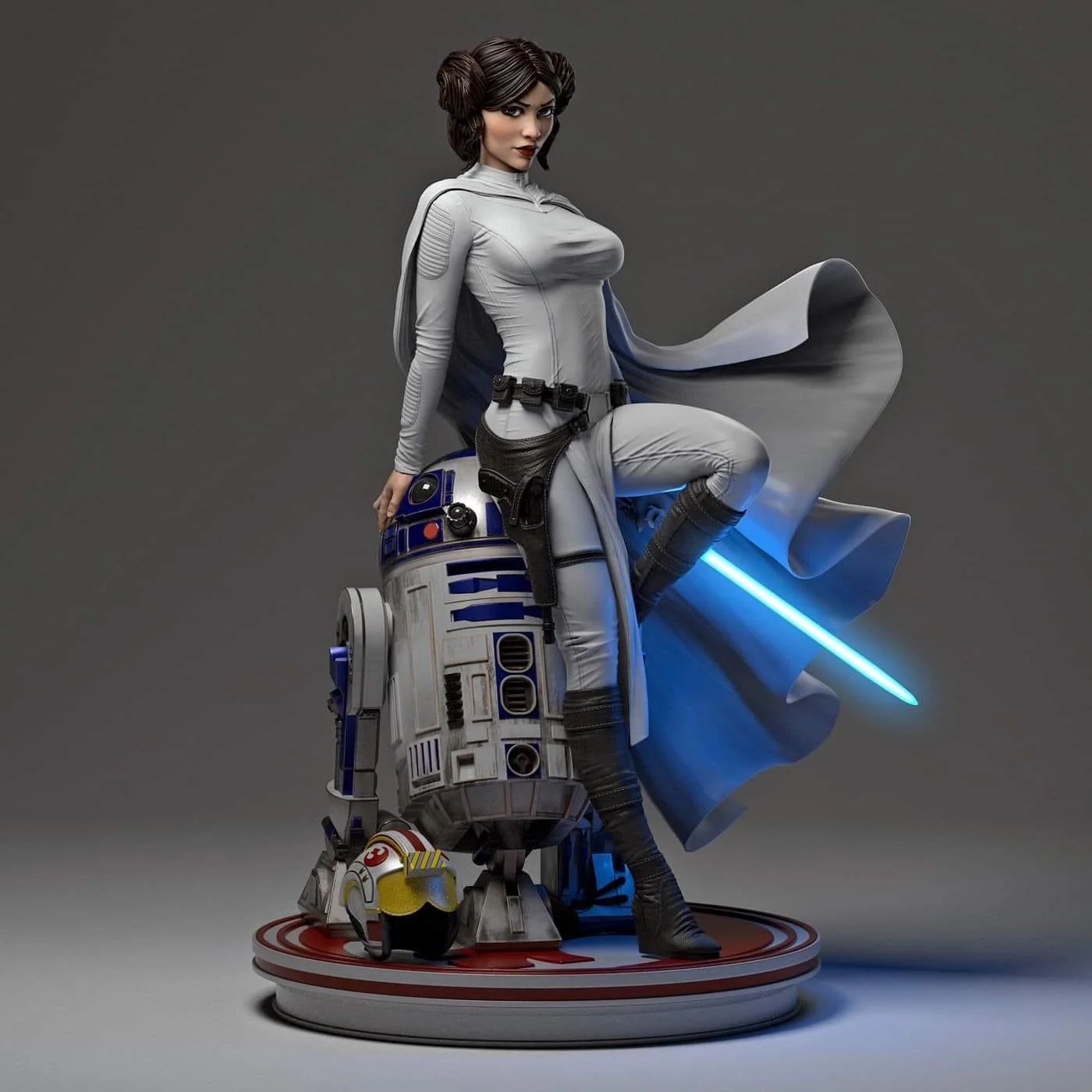 Star Wars - Princess Leia | 1:4 Resin Statue | von xionart