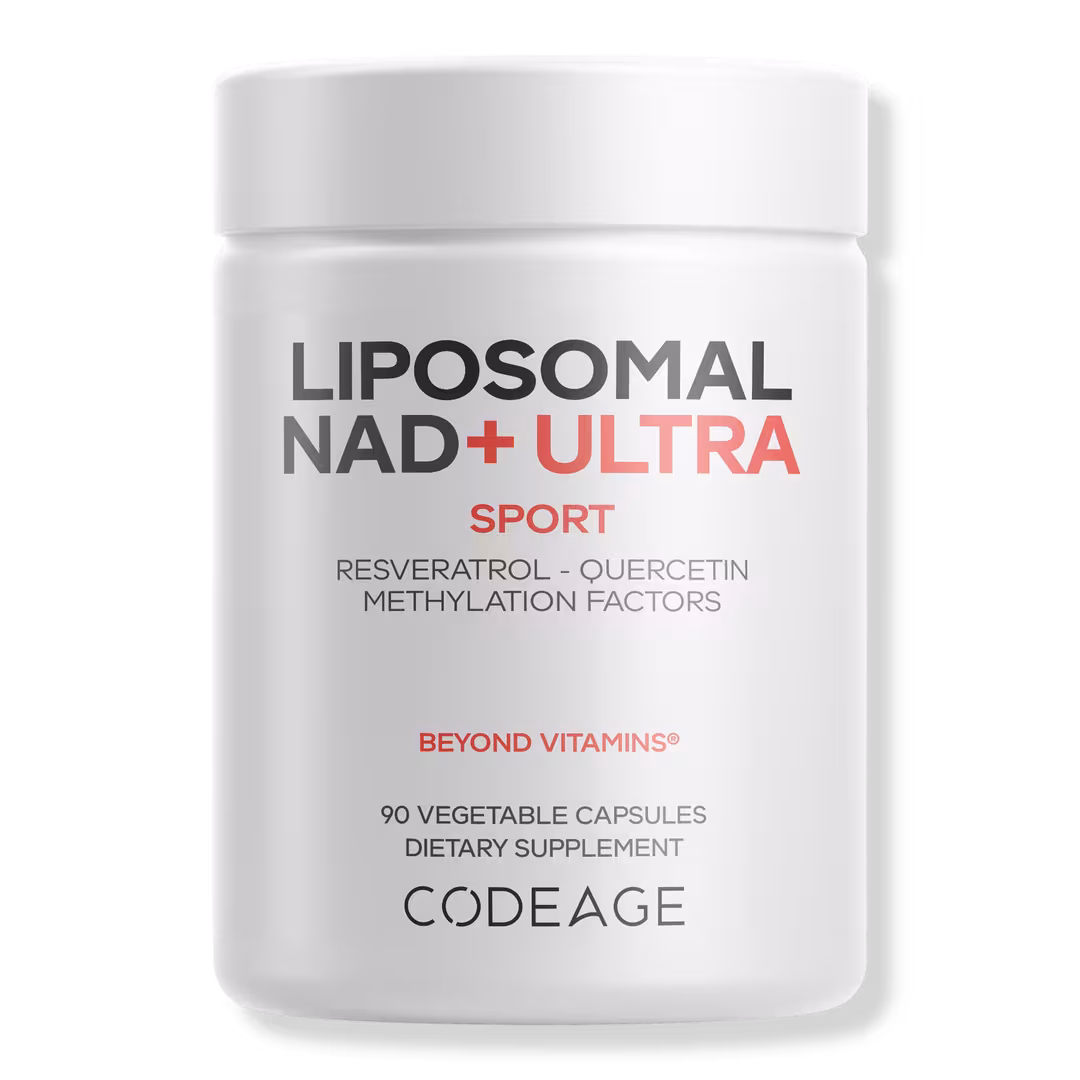 CODEAGE  Liposomal NAD+ Ultra with Resveratrol, Quercetin & B Vitamins