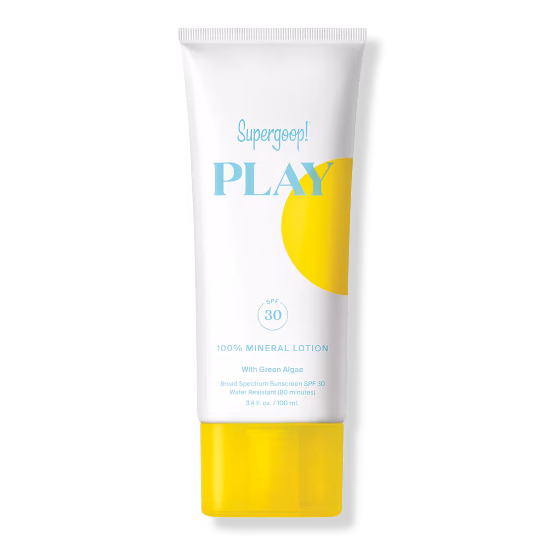 Supergoop!  PLAY 100% Mineral Lotion SPF 30 Sunscreen with Green Algae