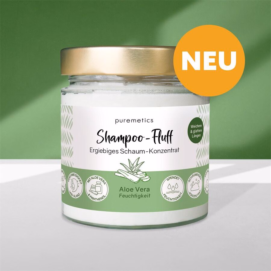 Feuchtigkeits Shampoo-Fluff ‘Aloe Vera‘