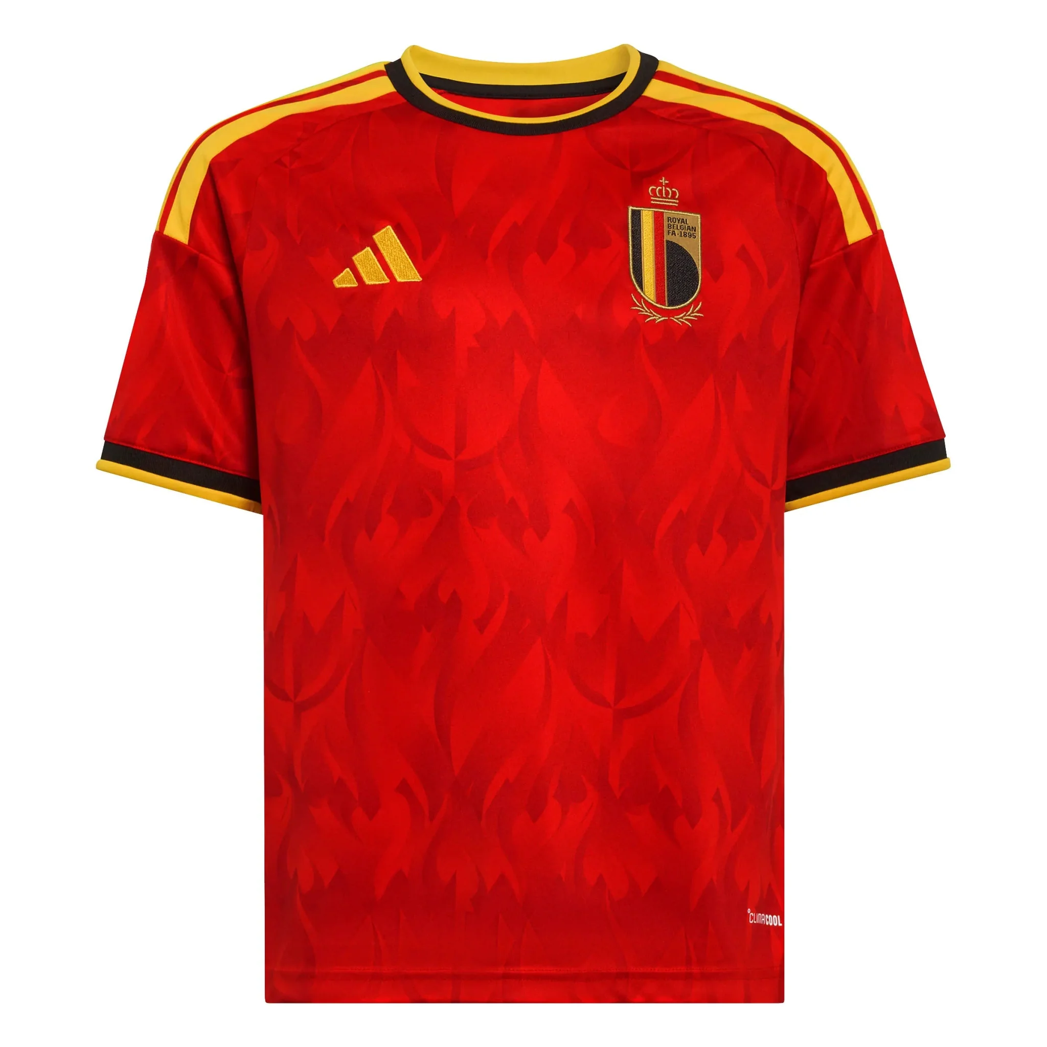 adidas 2026 Belgium Youth Stadium Home Soccer Jersey